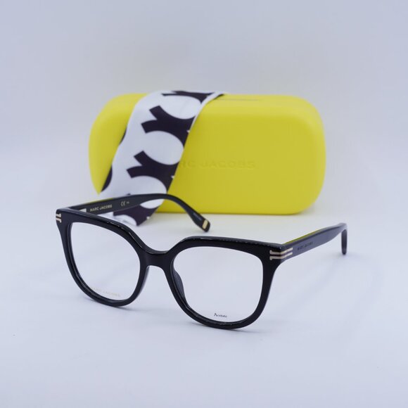Final Price! Marc Jacobs MJ 1072 0807 00 Black Eyeglasses 51mm - Picture 5 of 11